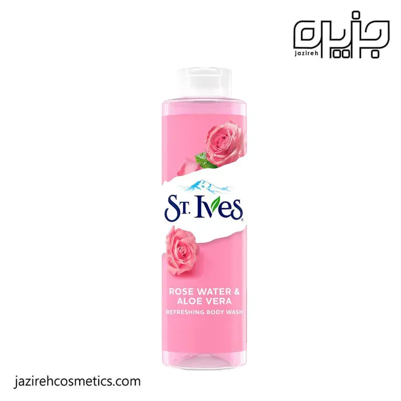 شامپو بدن سنت ایوز مدل گل رز و آلوئه‌ورا