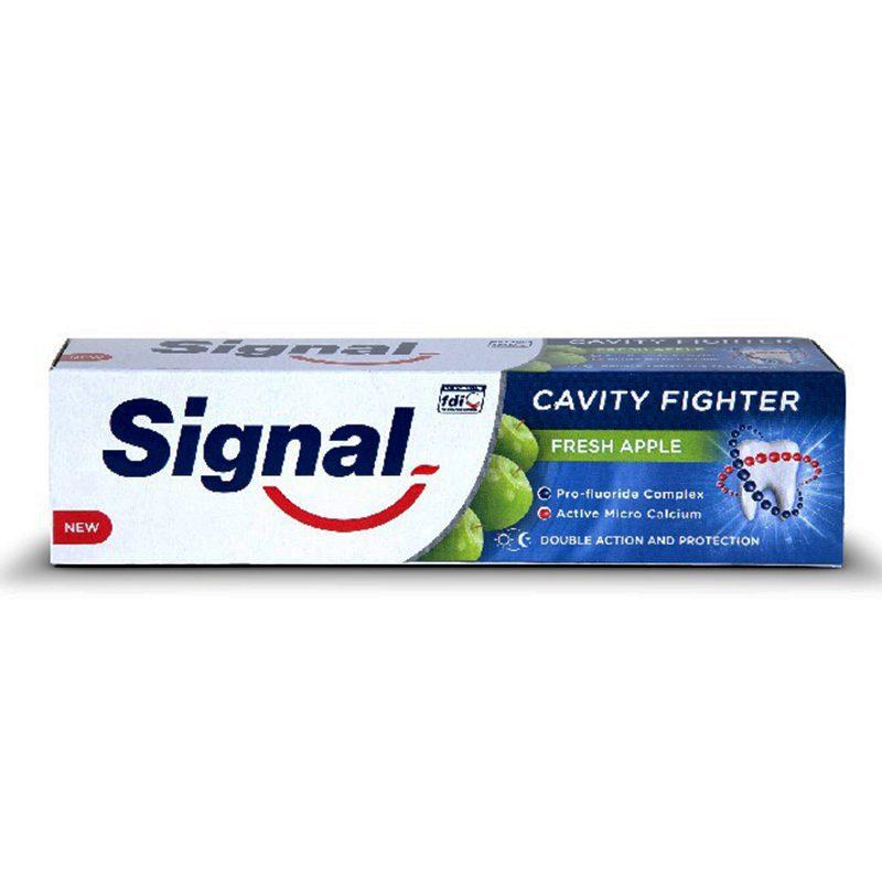 خمیر دندان ضد پوسیدگی با طعم سیب سیگنال 50 میل- Signal