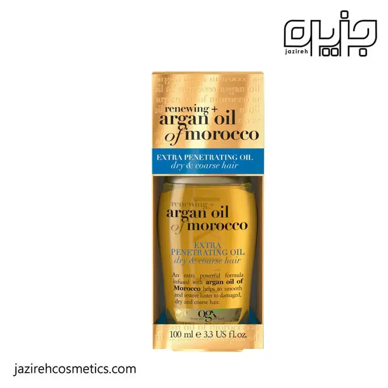 روغن آرگان او جی ایکس ( ogx ) مناسب موی خشک