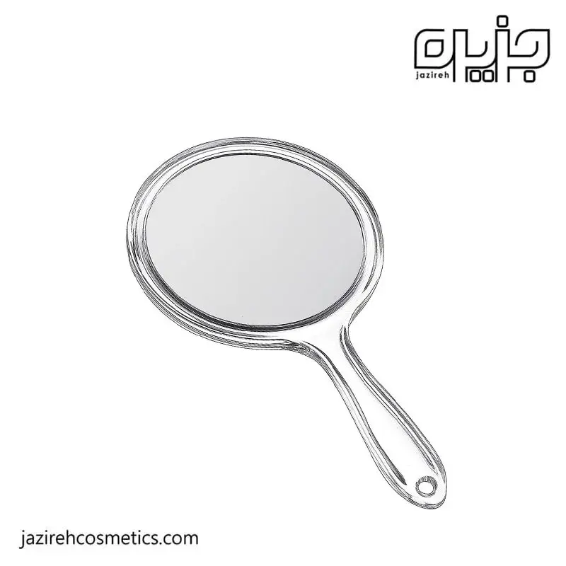 آينه دسته دار پلاستيكي بزرگ