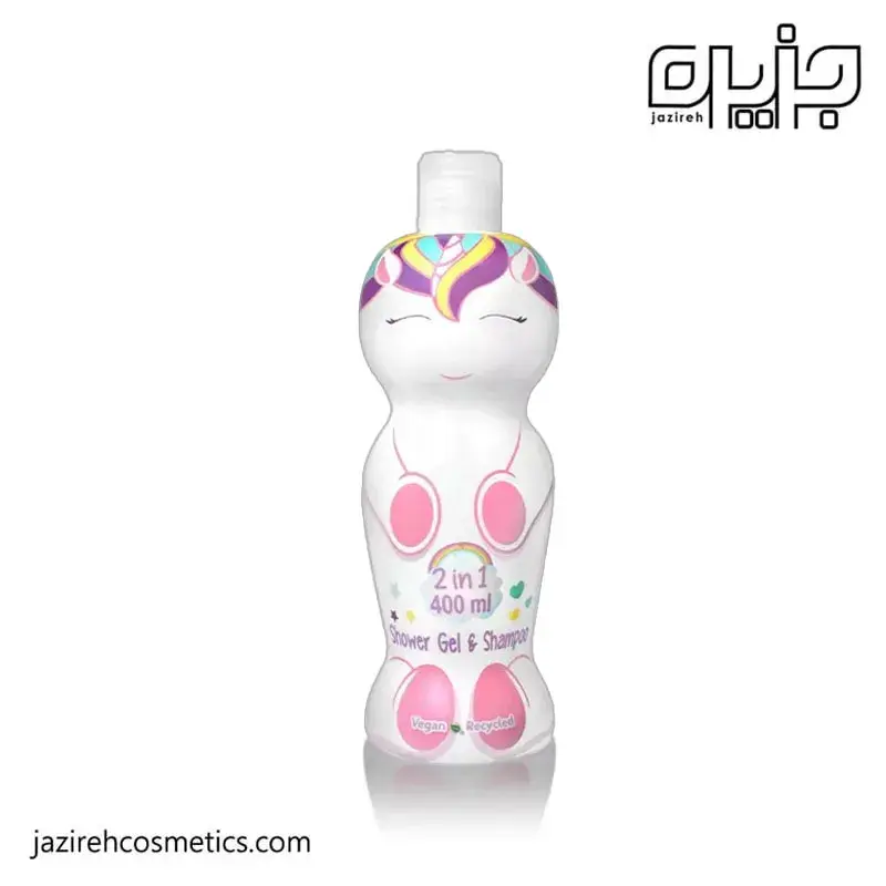 شامپو سر و بدن کودک ایر وال مدل یونیکورن