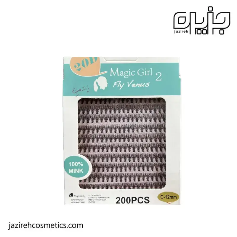 پالت مژه مجيك گرل هيدن C-12MM