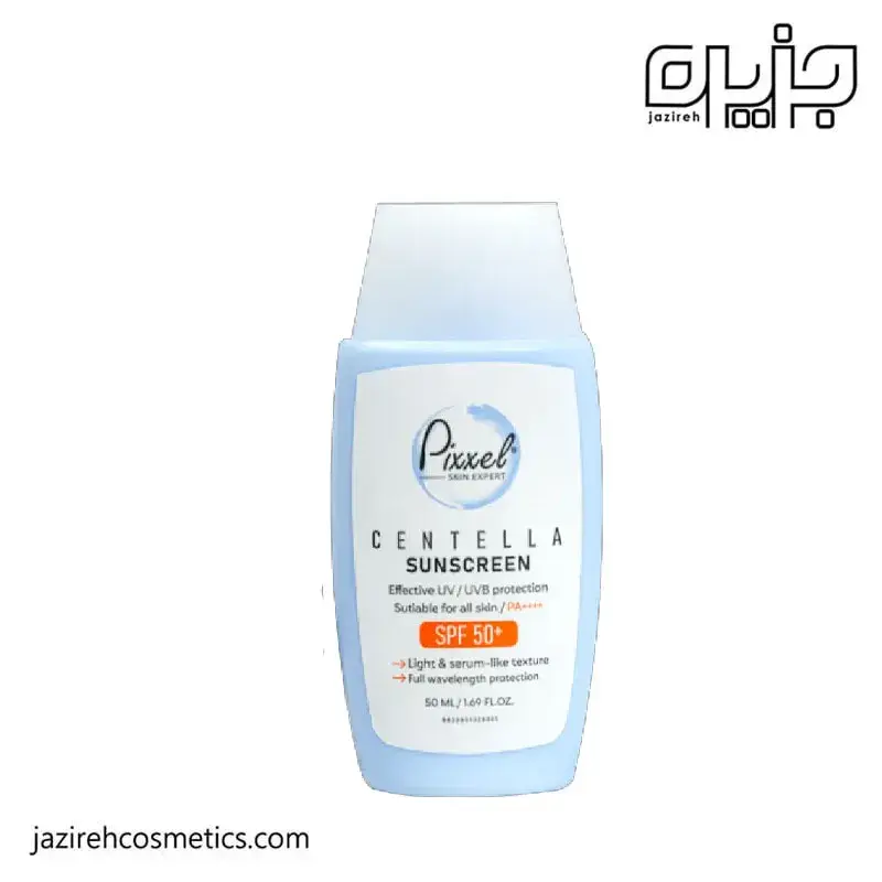 کرم ضد افتاب سنتلا پیکسل