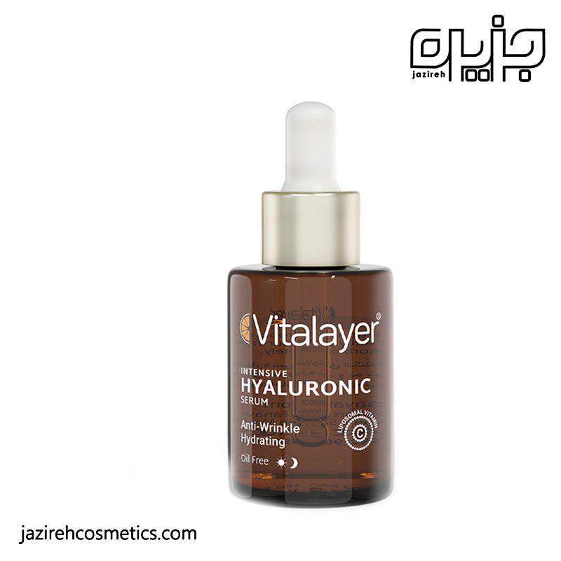 سرم آبرسان هیالورونیک اسید ویتالایر 30ml