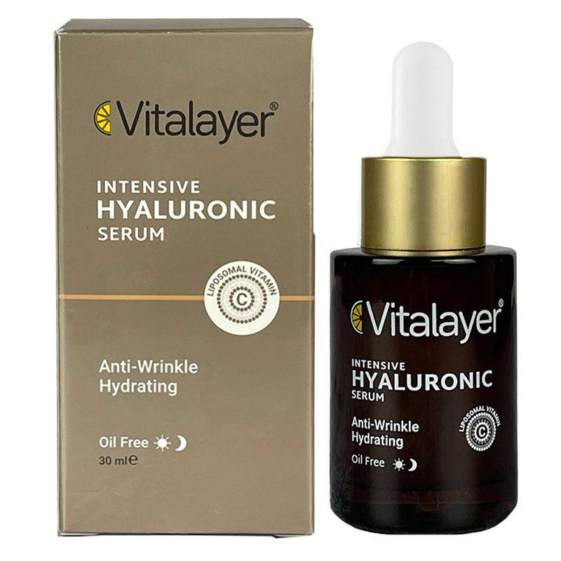 سرم آبرسان هیالورونیک اسید ویتالایر 30ml