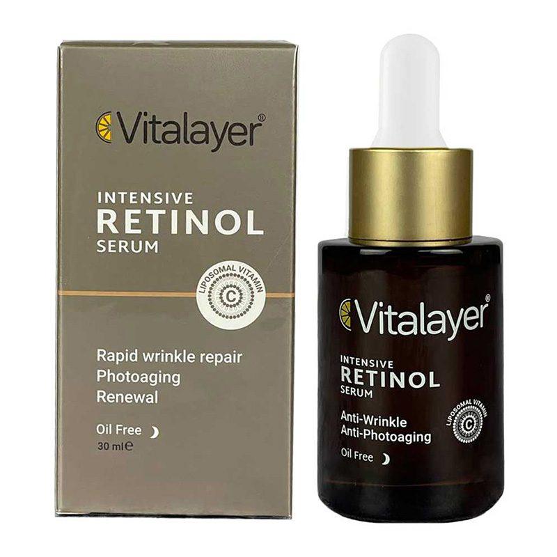 سرم ضد چروک رتینول ویتالایر 30ml