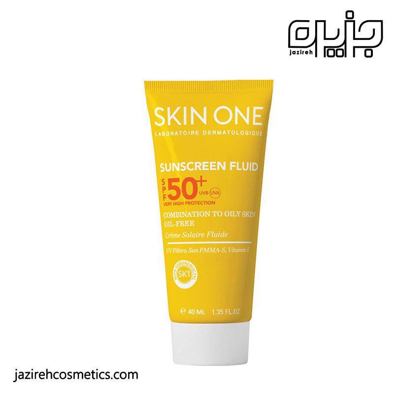 ضد آفتاب فلویید +SPF50 پوست چرب و مختلط اسکین وان 40میل