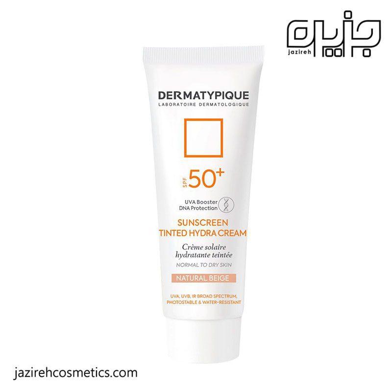 ضد آفتاب رنگی پوست خشک +SPF50 درماتیپیک
