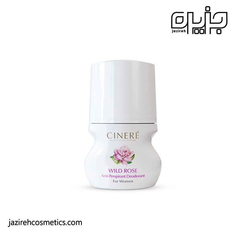 دئودورانت زنانه سینره با رایحه خنک مدل Wild Rose حجم 50 میل