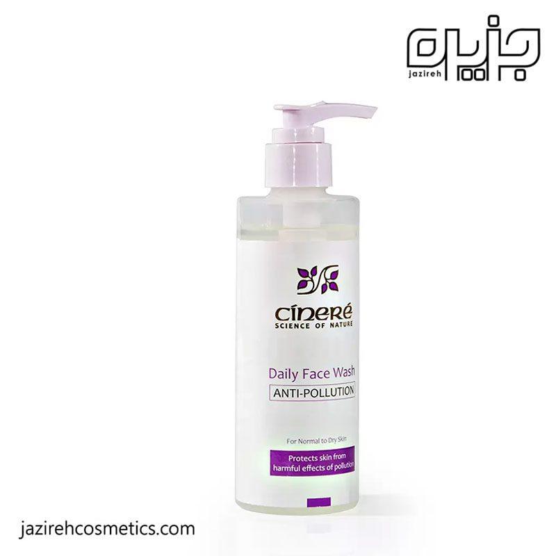 ژل شستشوی سینره مناسب پوست نرمال تا خشک 200 میل