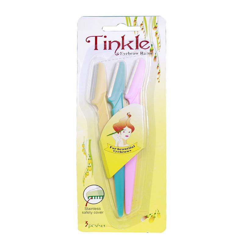 تیغ اصلاح ابرو تینکل 3 عددی - Tinkle