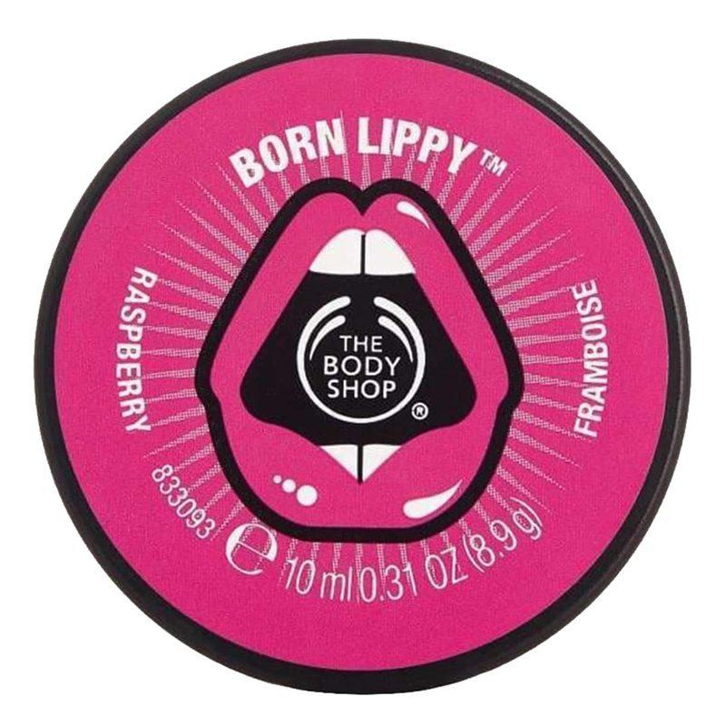 بالم لب تمشک بادی شاپ مدل Born Lippy
