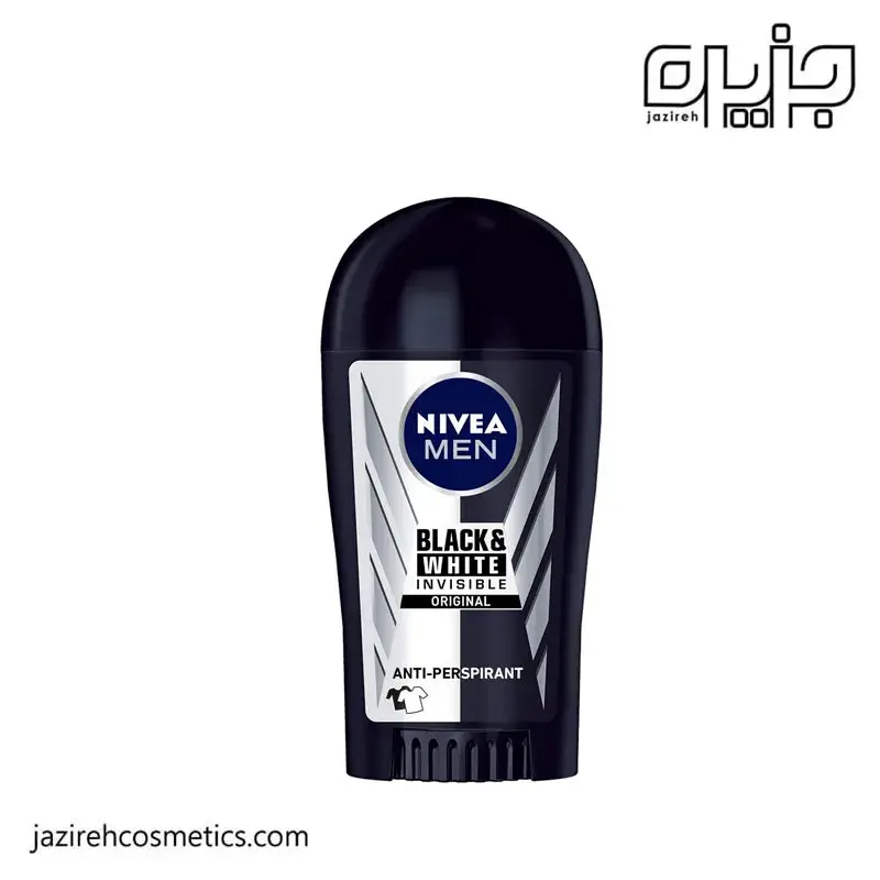 مام صابونی مردانه نیوا مدل BLACK &amp; WHITE INVISIBLE orginal حجم 40میل