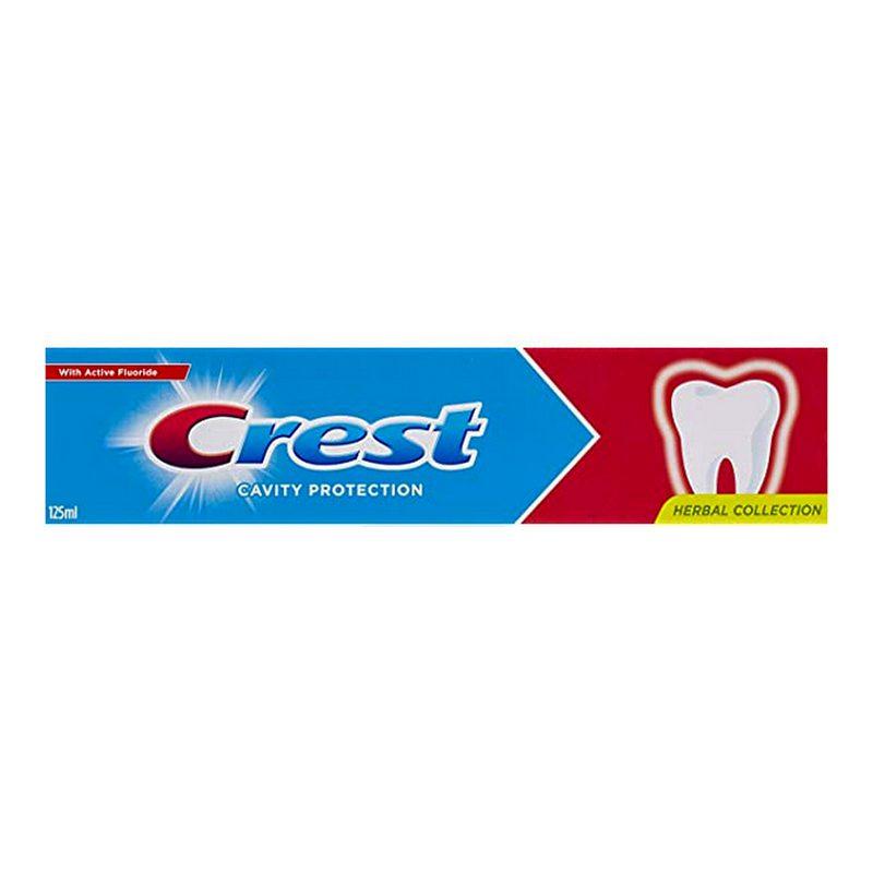 خمیر دندان Cavity Protection کرست مدل Herbal Collection حجم 125میل