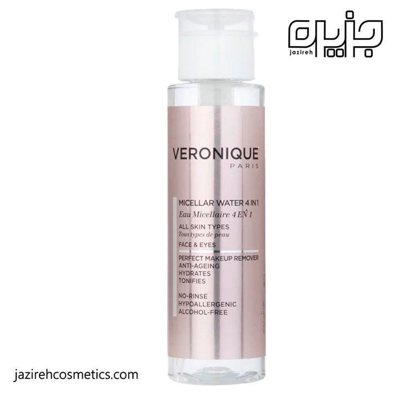 محلول پاک کننده آرایش چشم وصورت ورونیک 200میل - VERONIQUE