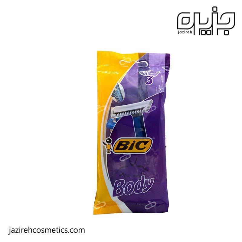 ژیلت بدن بیک 1عددی