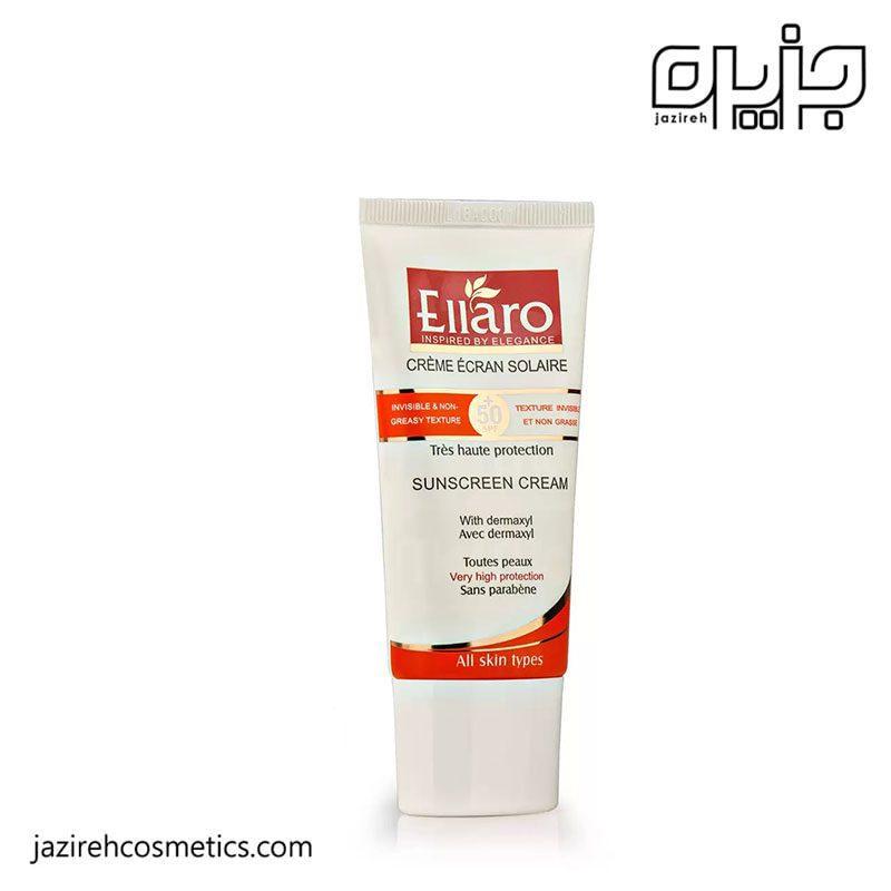 ضد آفتاب رنگی مناسب انواع پوست SPF50 الارو 50میل