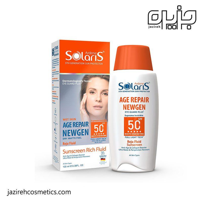 ضد آفتاب ضد چروک بی رنگ ایج ریپیر نیوژن+SPF 50