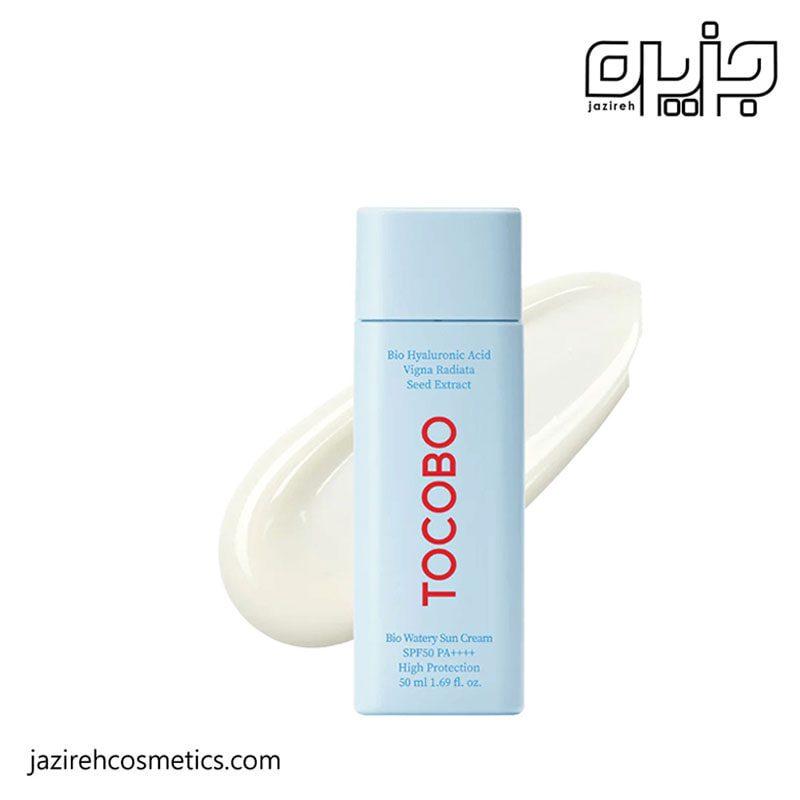 ضد آفتاب کرمی بی رنگ بیو واتری ++++SPF50 PA توکوبو | 50 میل