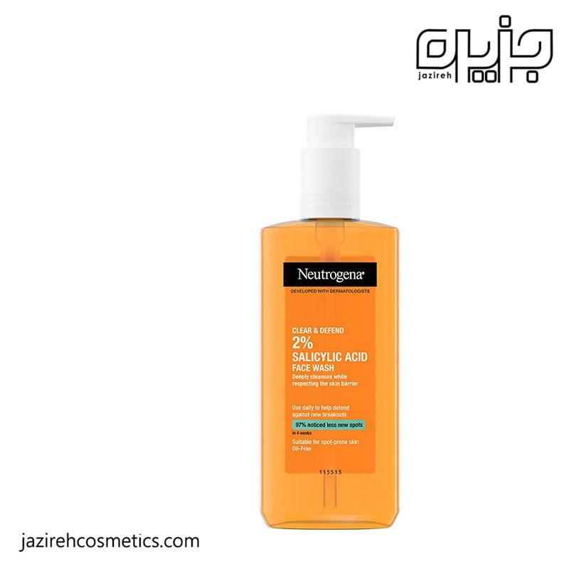 ژل شستشوی ضدجوش نوتروژینا 200میل