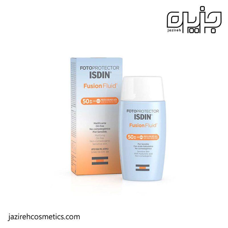 ضد آفتاب فیوژن فلویید spf 50 ایزدین