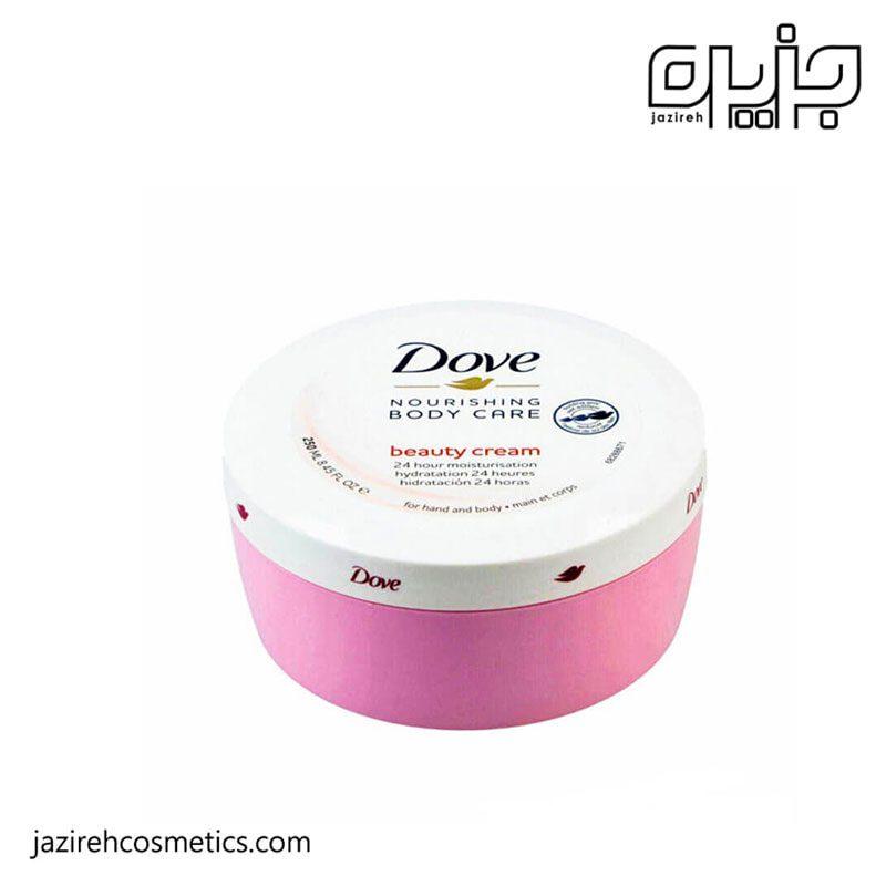 کرم مرطوب کننده و تقویت کننده داو مدل Beauty Cream حجم 250 میل