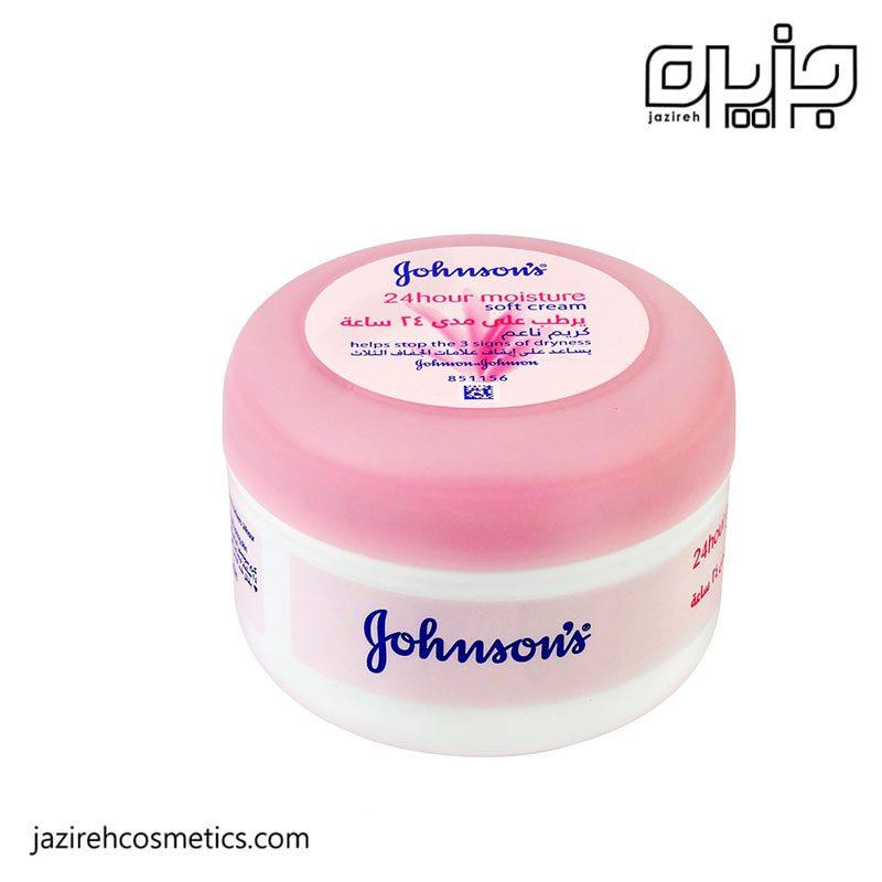 کرم مرطوب کننده ۲۴ ساعته جانسون حجم 200 میل