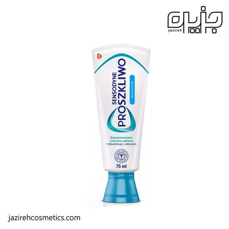خمیر دندان سنسوداین سری Proszkliwo مدل پرو اسکویوو مولتی اکشن ۷۵ میل