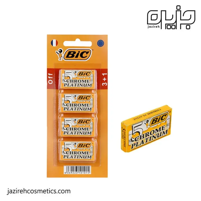 تیغ یدک Bic کروم پلاتینیوم (تکی)