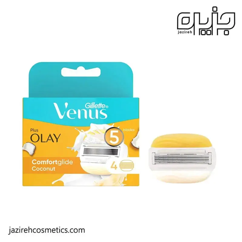 تیغ یدک ونوس COMFORTGLIDE COCONUT SCENT (تکی)