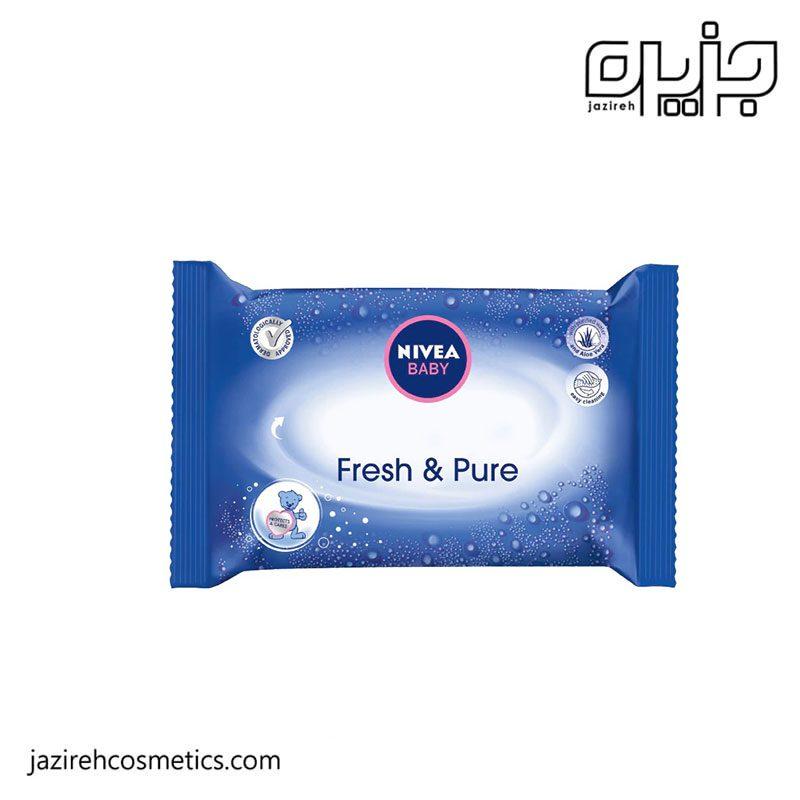 دستمال مرطوب کودک نیوا 63 عددی