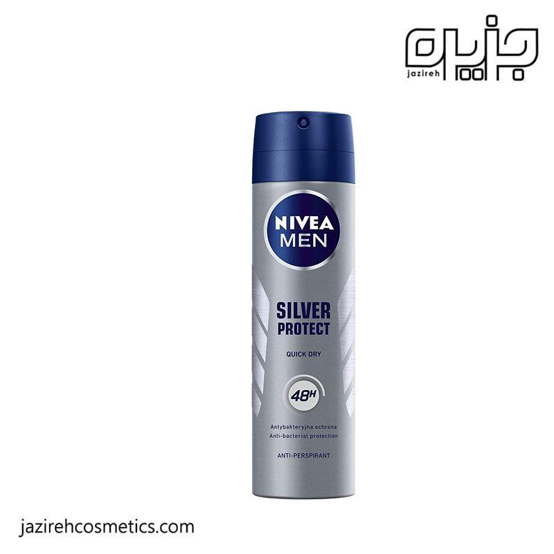 اسپری ضد تعریق مردانه نیوا Silver Protect