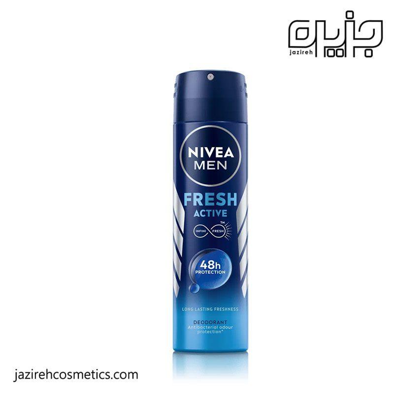 اسپری ضد تعریق مردانه نیوا Fresh Active