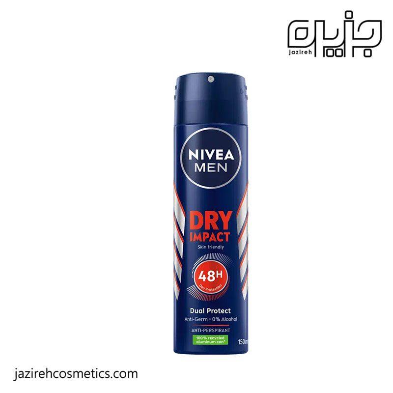 اسپری ضد تعریق مردانه نیوا DRY IMPACT