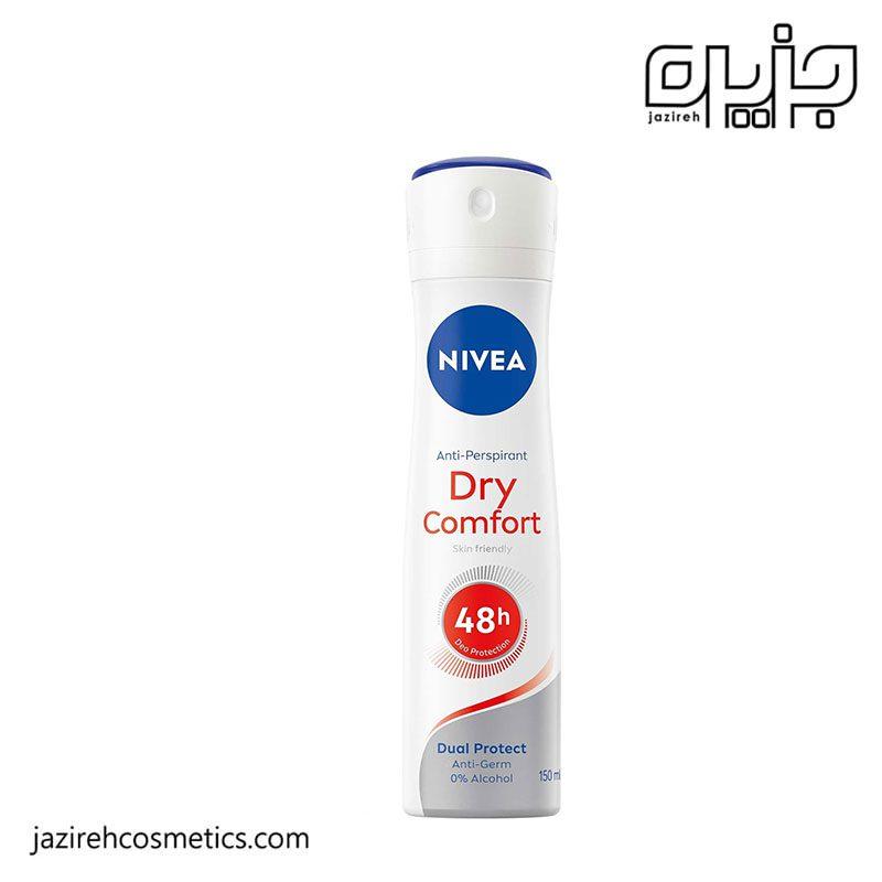 اسپری ضد تعریق زنانه نیوا Dry comfort