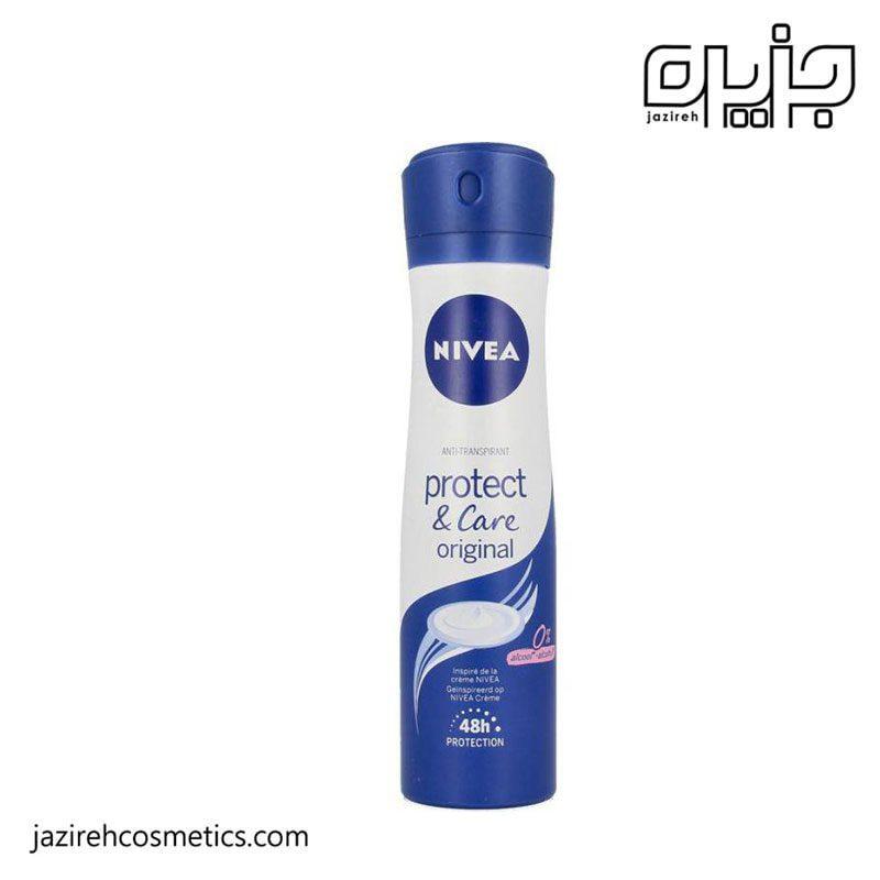 اسپری ضد تعریق زنانه نیوا PROTECT &amp; CARE