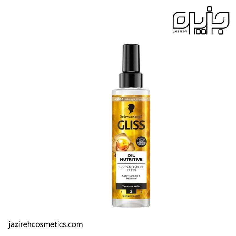 اسپری دو فاز گلیس  OIL NUTRITIVE (200 میل)