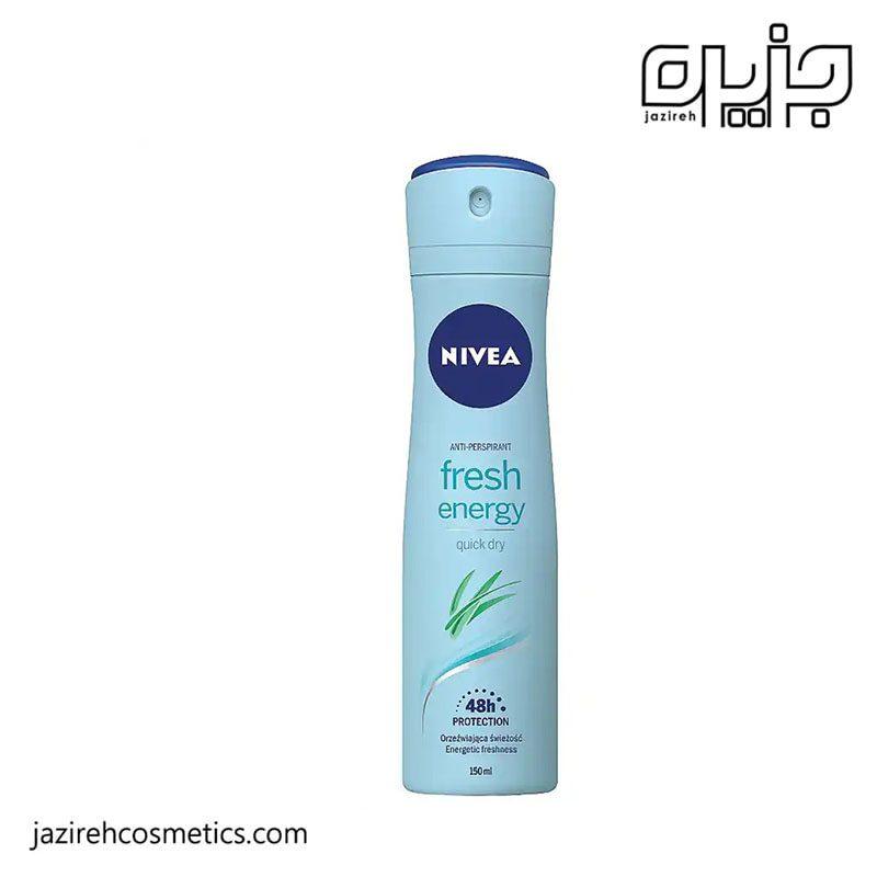 اسپری ضد تعریق زنانه نیوا Fresh Energy