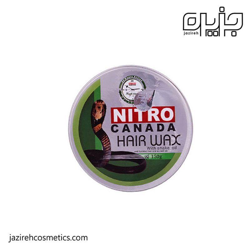 وکس مو چسبی روغن مار نیترو 150 میل