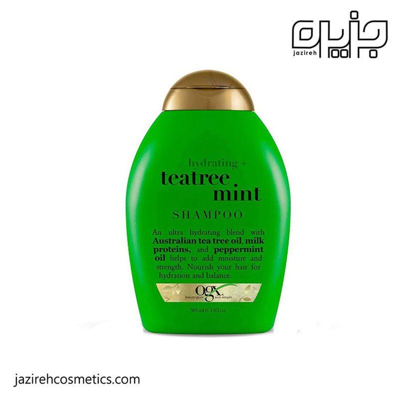 شامپو درخت چای و نعناع او جی ایکس OGX(385میل)