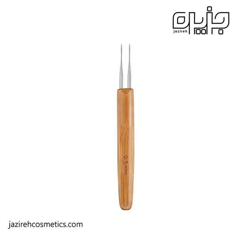 قلاب بافت مو دو شاخه