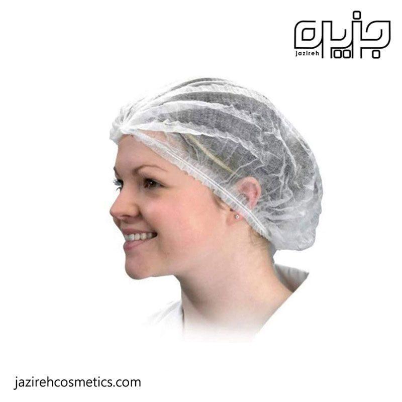 کلاه یکبار مصرف آکاردئونی 100عددی