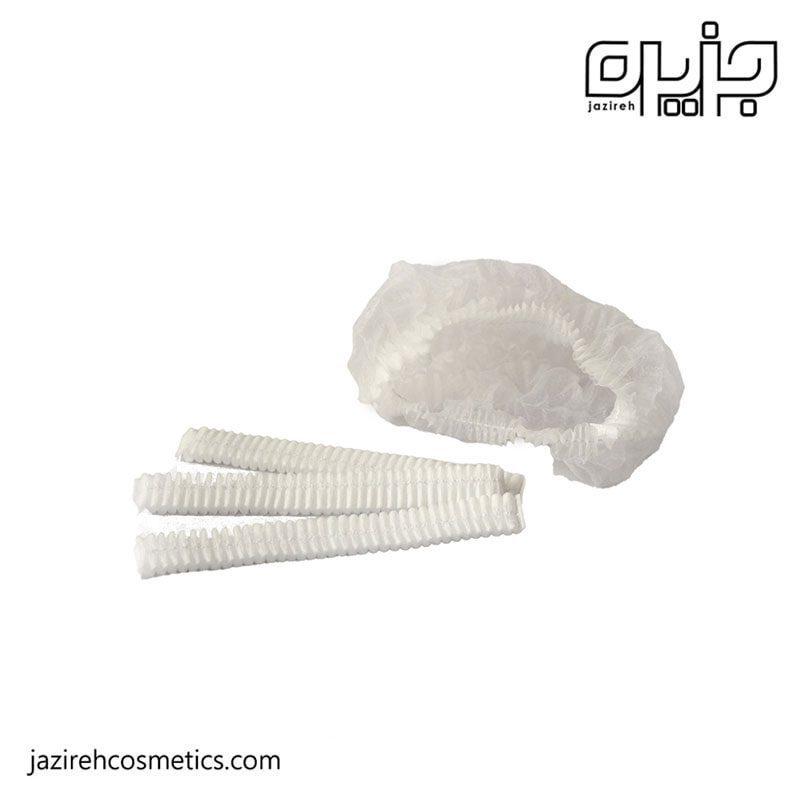 کلاه یکبار مصرف آکاردئونی 100عددی