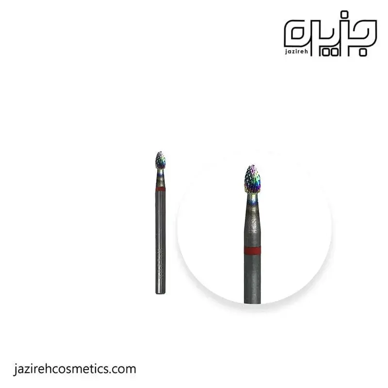 سر سوهان دورگیر الماسه کاجی بیضی کوچک ویلسون