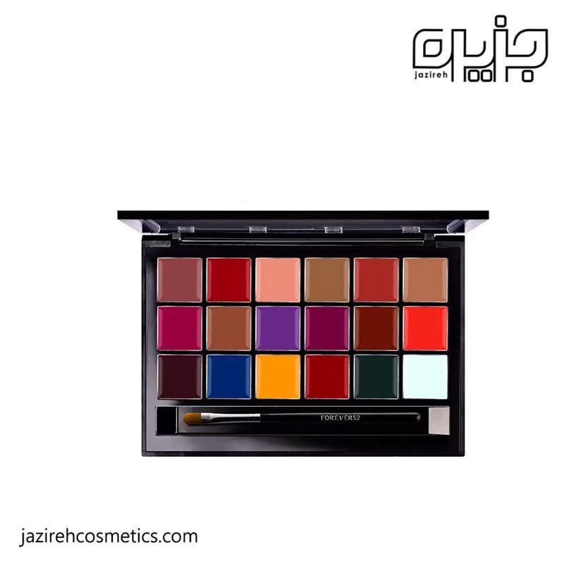 پالت رژ لب فوراور 52 مدل Pro Artist