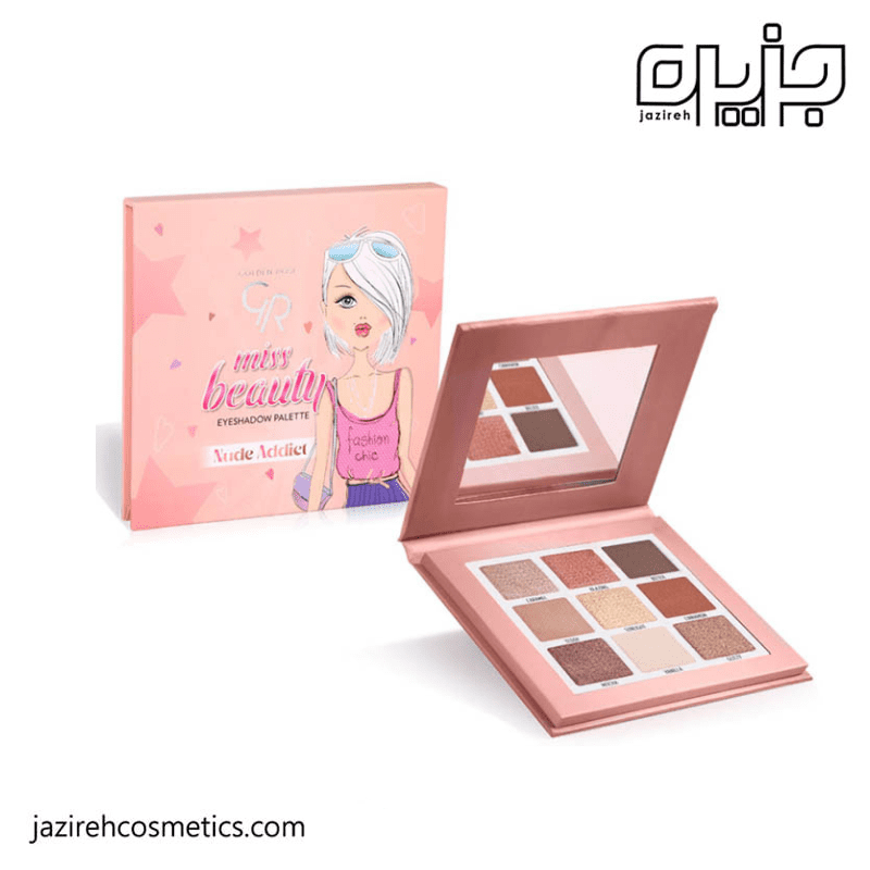 پالت سایه چشم میس بیوتی گلدن رز-Nude Addict