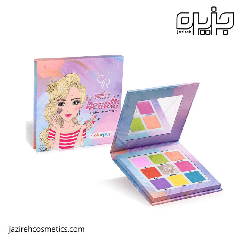 پالت سایه چشم میس بیوتی گلدن رز-Colorpop