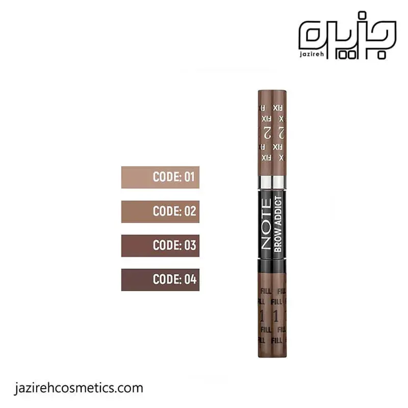 ژل ابرو ادیکت نوت