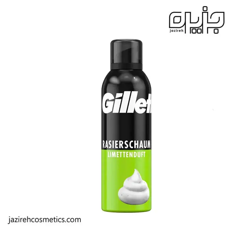 فوم ریش ژیلت LIMETTENDUFT