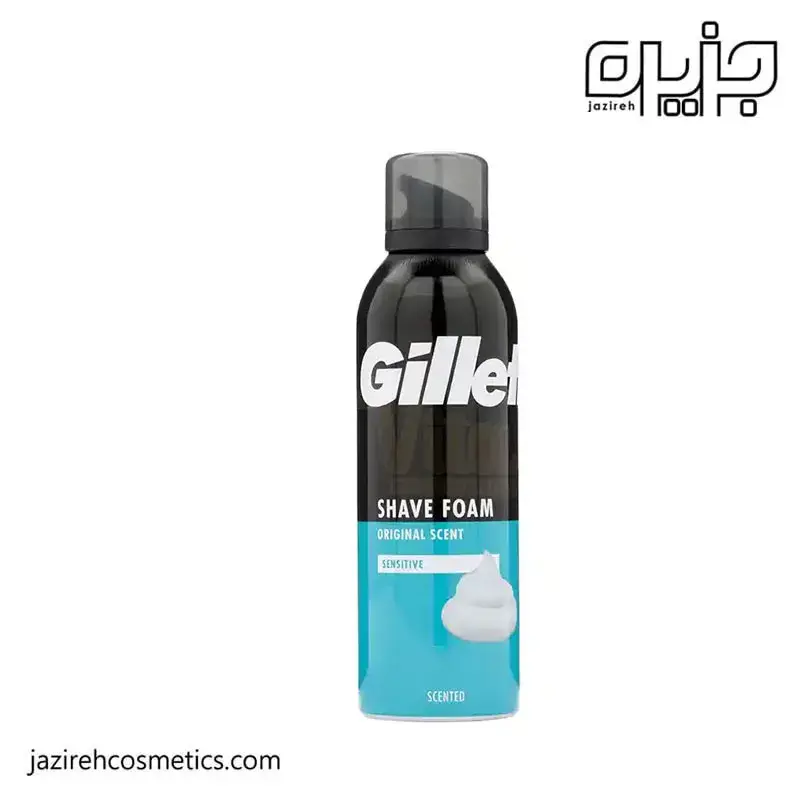 فوم ریش ژیلت sensitive